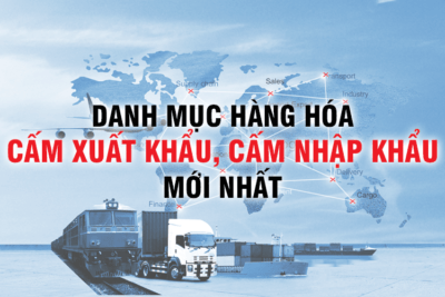 danh mục hàng hóa cấm nhập khẩu