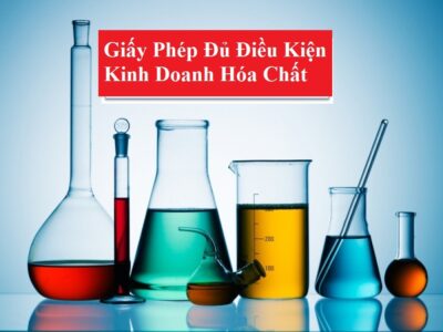 giấy phép đủ điều kiện kinh doanh hóa chất