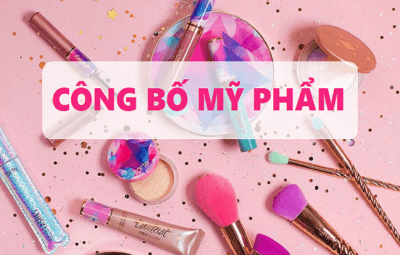 Thủ tục công bố mỹ phẩm sản xuất trong nước