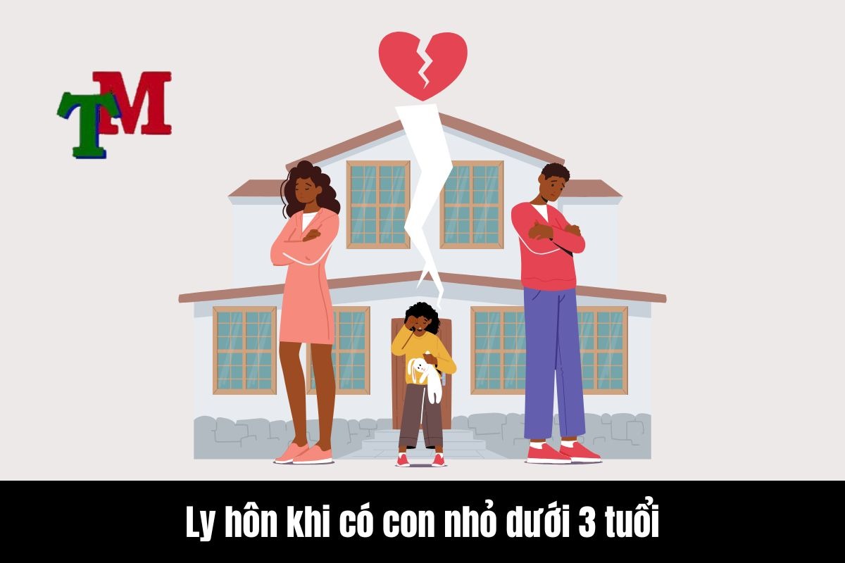 Tư vấn ly hôn khi có 2 con nhỏ dưới 3 tuổi quyền nuôi con thuộc về ai? 1 Ly hôn khi có con nhỏ dưới 3 tuổi