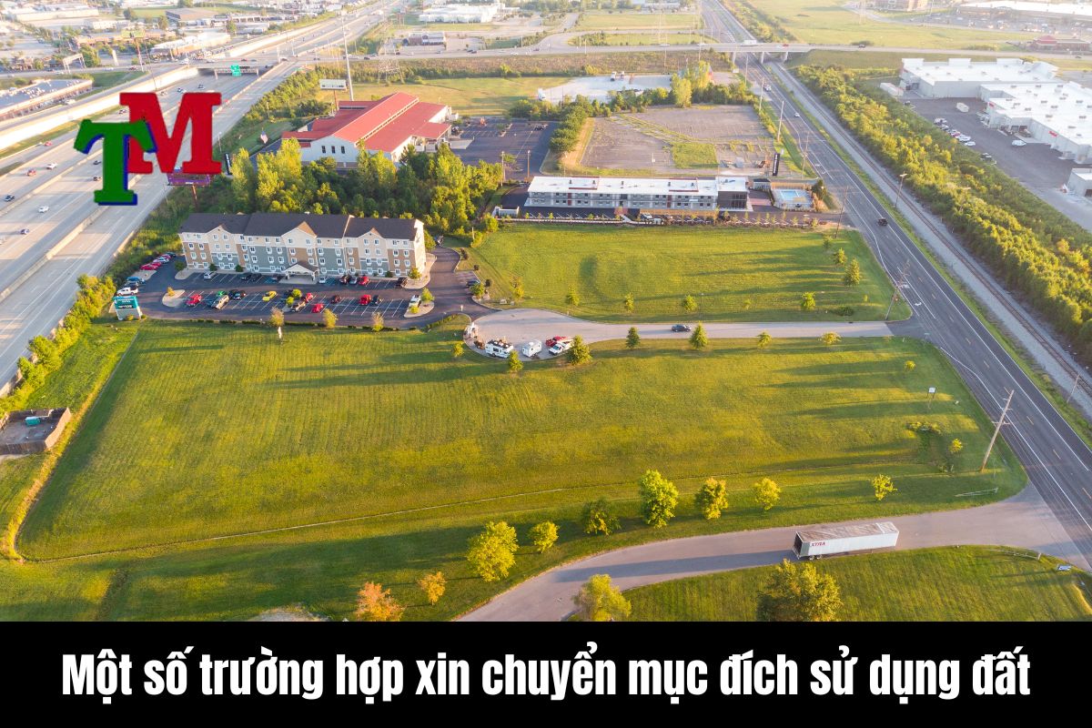 Mẫu đơn xin chuyển mục đích sử dụng đất 2 Một số trường hợp xin chuyển mục đích sử dụng đất