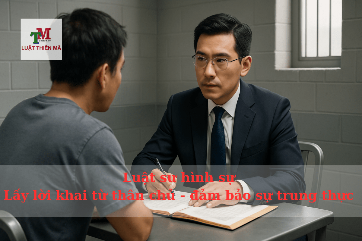 Bảng Giá Thuê Luật Sư Hình Sự, Chuyên Bào Chữa, Giải Quyết Các Vụ Án Hình Sự 2 Luật sư hình sự - lấy lời khai