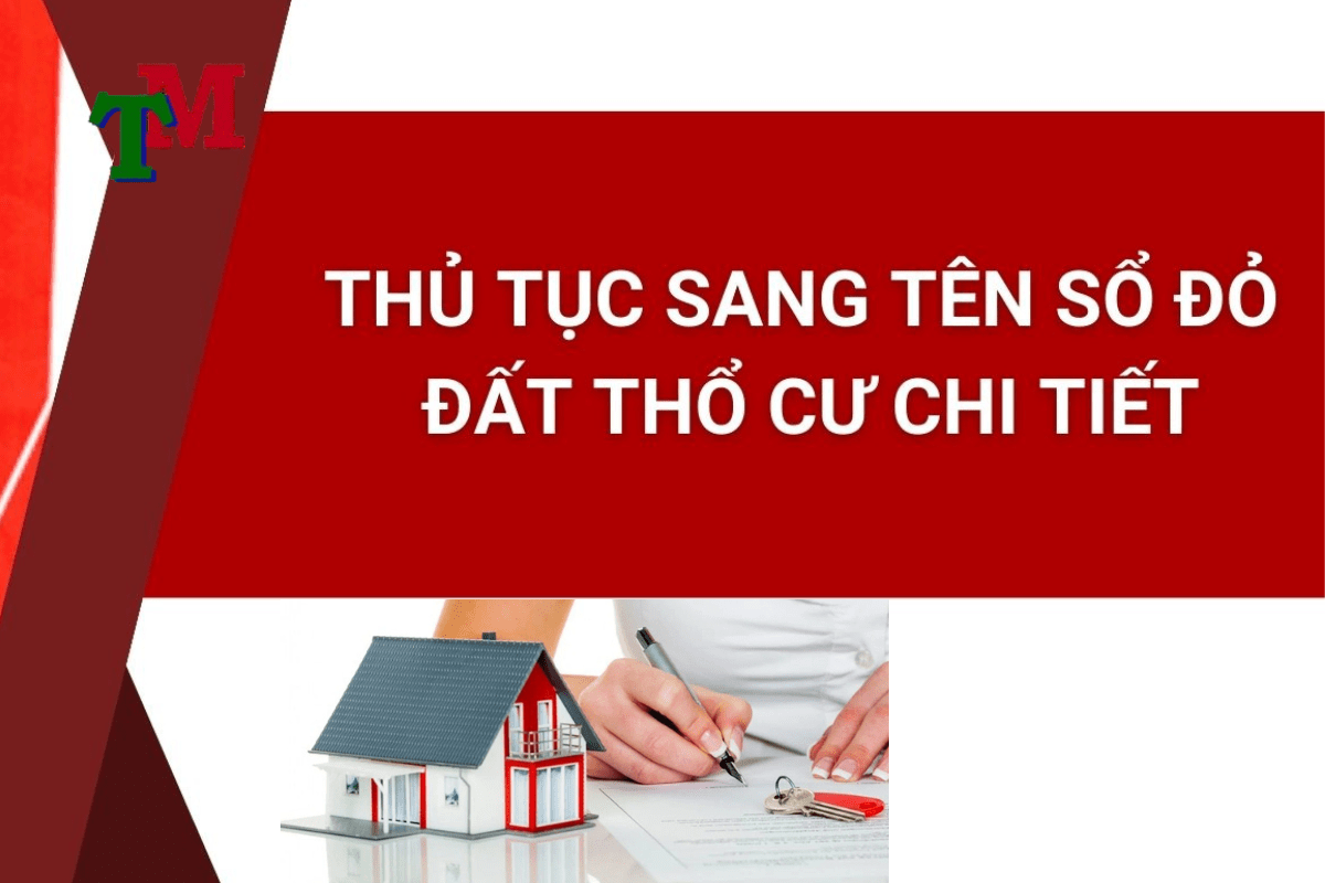 sang tên sổ đỏ