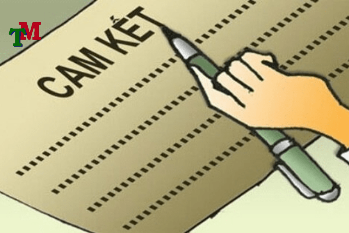 cam kết trả nợ