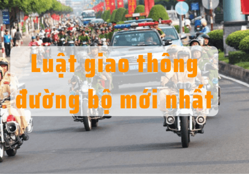 luật giao thông đường bộ mới nhất