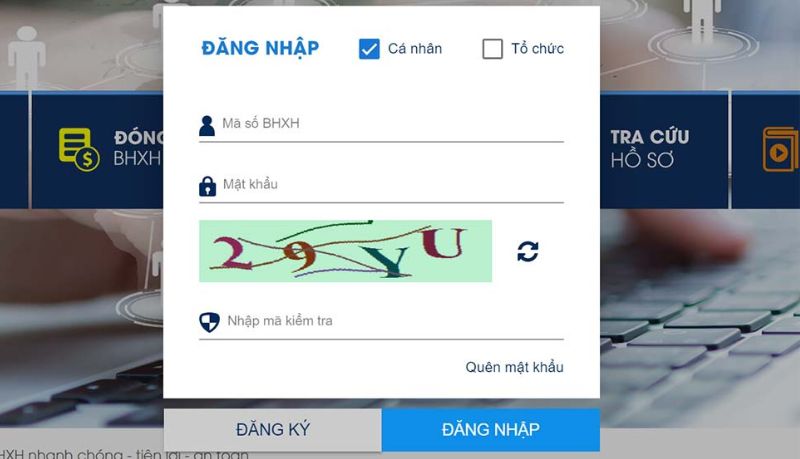 Bảo hiểm xã hội thành phố Thuận An – tư vấn luật BHXH Bình Dương 3 dang-nhap-tai-khoan-ca-nhan