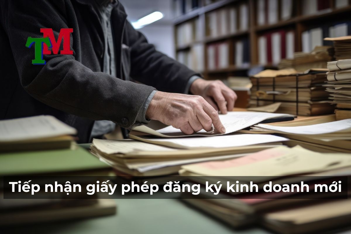 Thủ tục thay đổi giấy đăng ký hoạt động của Chi Nhánh 4 Tiếp nhận giấy pháp đăng ký kinh doanh
