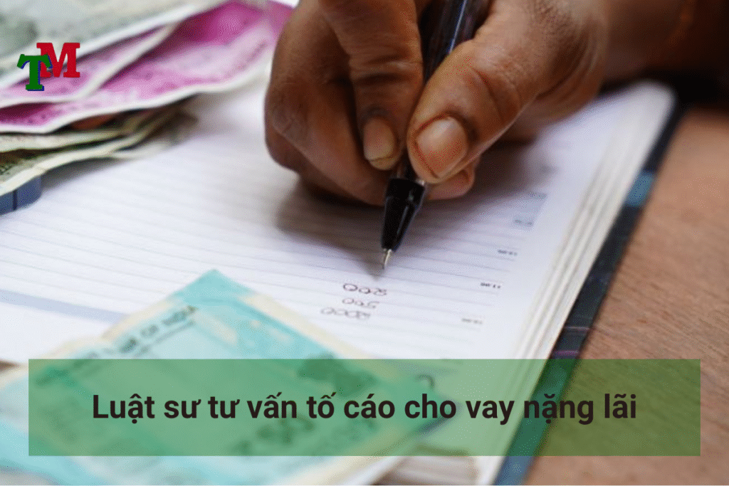 To cao cho vay nang lai