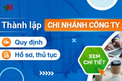 thành lập chi nhánh công ty