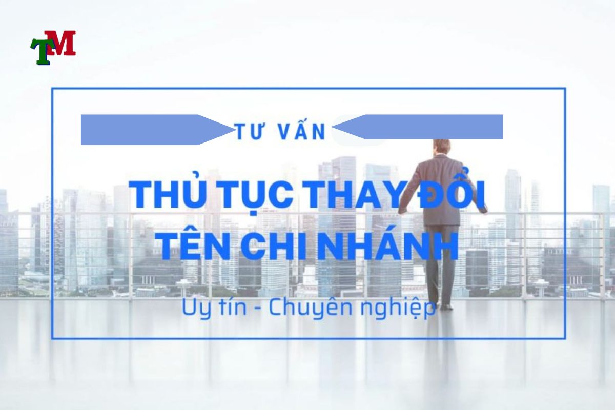 đổi tên chi nhánh.
