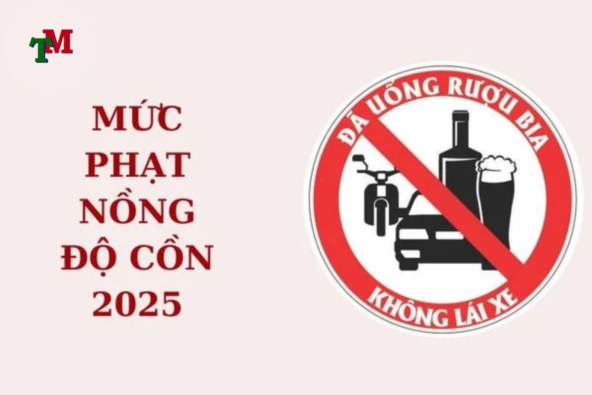 mức phạt nồng độ cồn