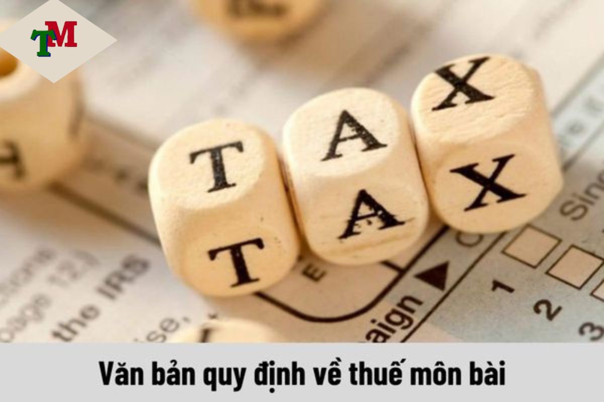 NỘP THUẾ MÔN BÀI CHI NHÁNH PHỤ THUỘC CHO CÔNG TY 3 thuế môm bài