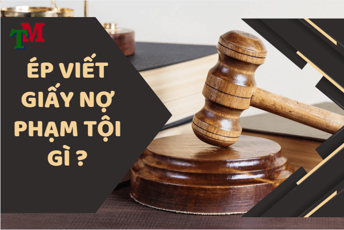 ép viết giấy nợ