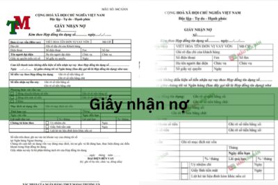Giấy nhận nợ có vai trò như thế nào? Có hiệu lực pháp lý không? 1 anh des LTM 7
