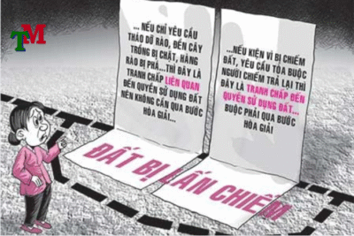 lấn chiếm đất