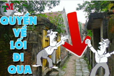 Lấn chiếm lối đi chung có bị xử phạt theo quy định pháp luật không? 14 quyền lối đi chung