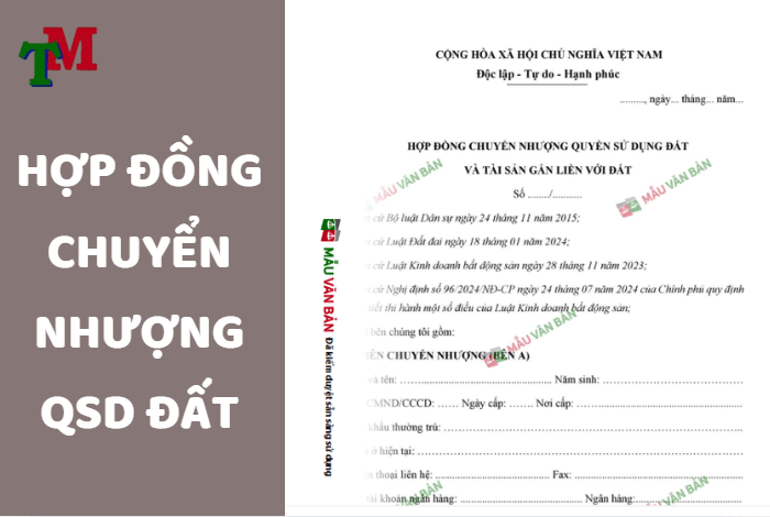 hợp đồng chuyển nhượng