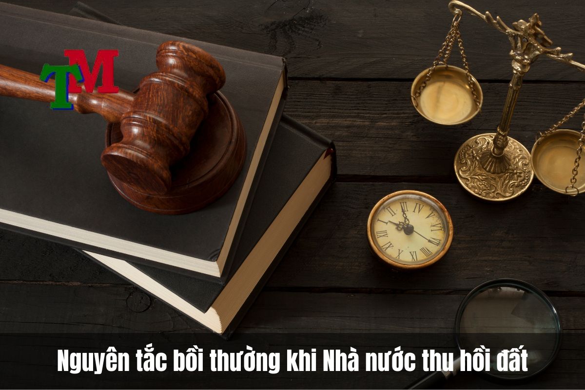 Nguyên tắc bồi thường về đất nông nghiệp có nhà ở khi Nhà nước thu hồi đất