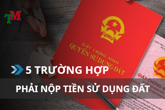 Tiền sử dụng đất tính theo giá đất ở 3 trường hợp nộp tiền sử dụng đất