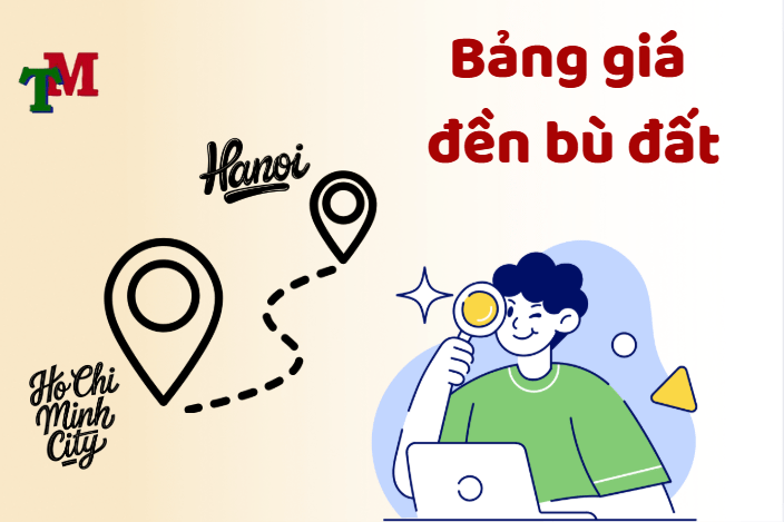 bảng giá đền bù đất