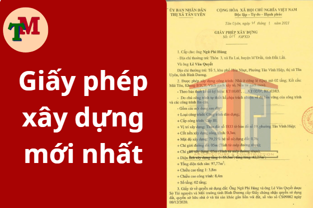 giấy phép xây dựng