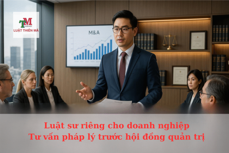 Luật sư doanh nghiệp - tư vấn pháp lý cho HĐQT