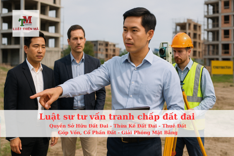 Luật sư tư vấn tranh chấp đất đai - thuê đất, góp vốn, cổ phần đất, giải phóng mặt bằng