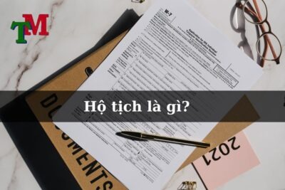 Hộ tịch là gì?