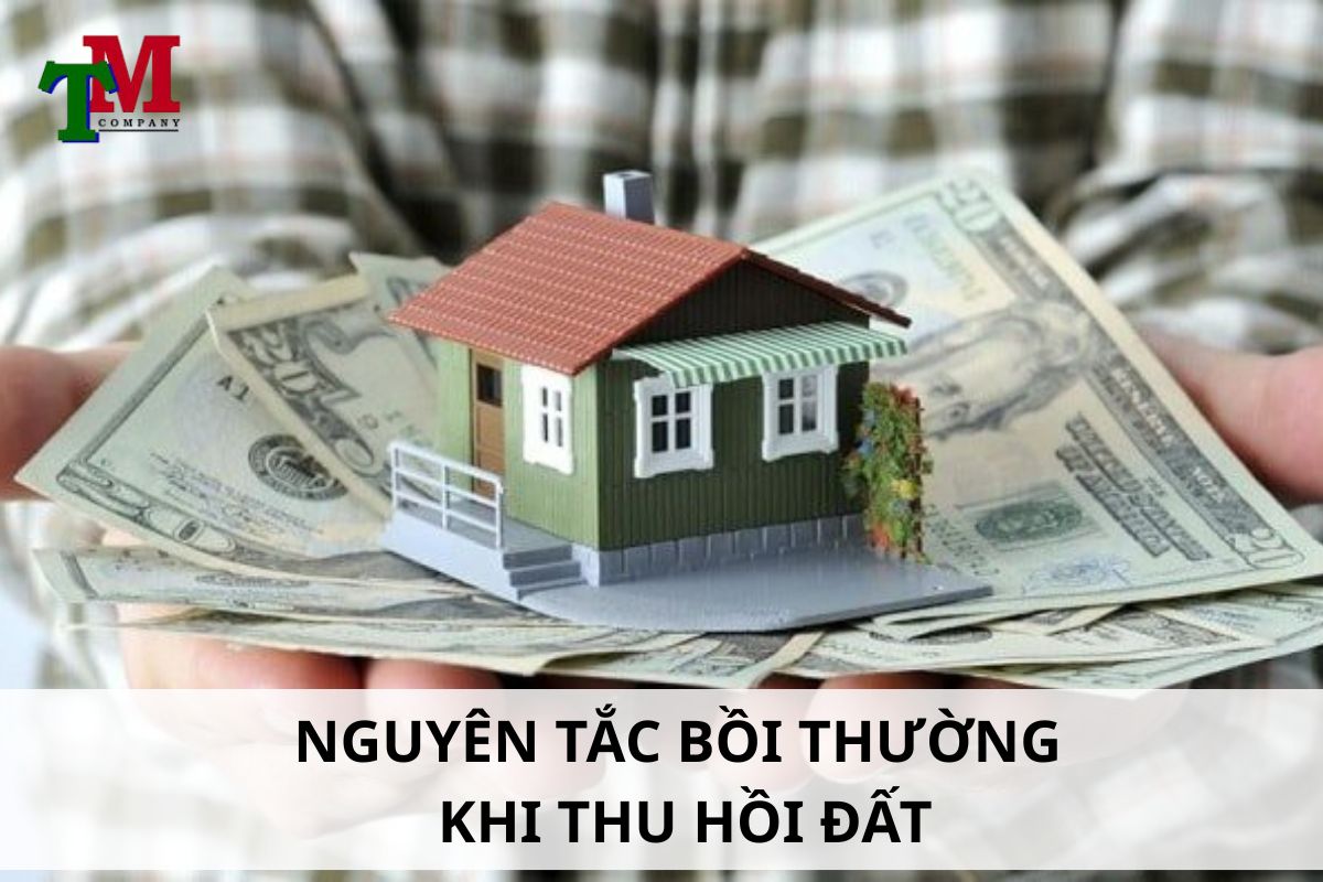 nguyên tắc bồi thường khi thu hồi đất