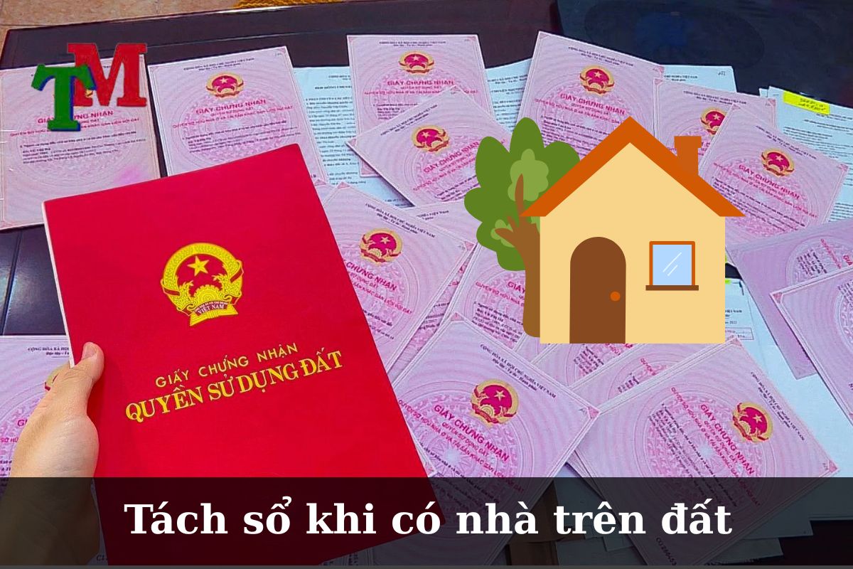 Tách sổ khi có nhà trên đất: Điều kiện, thủ tục và tư vấn chuyên sâu với Luật Thiên Mã 1 Tách sổ khi có nhà trên đất
