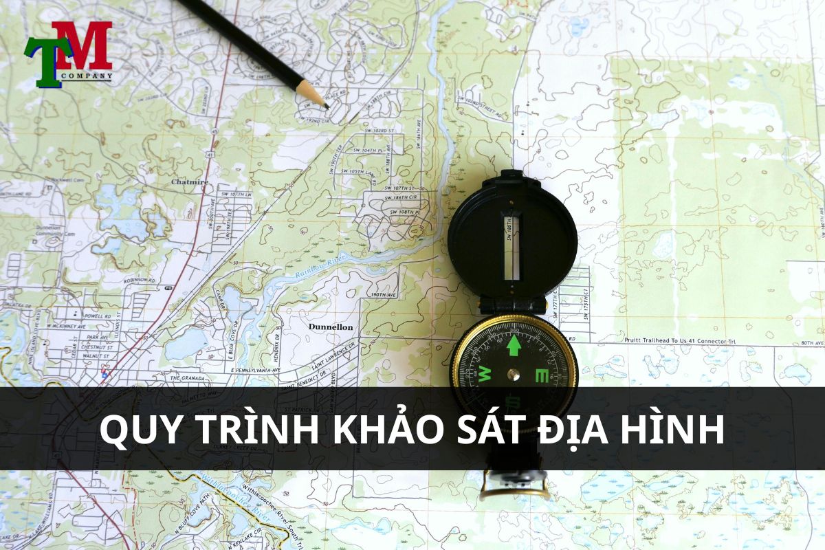 quy  trình khảo sát địa hình