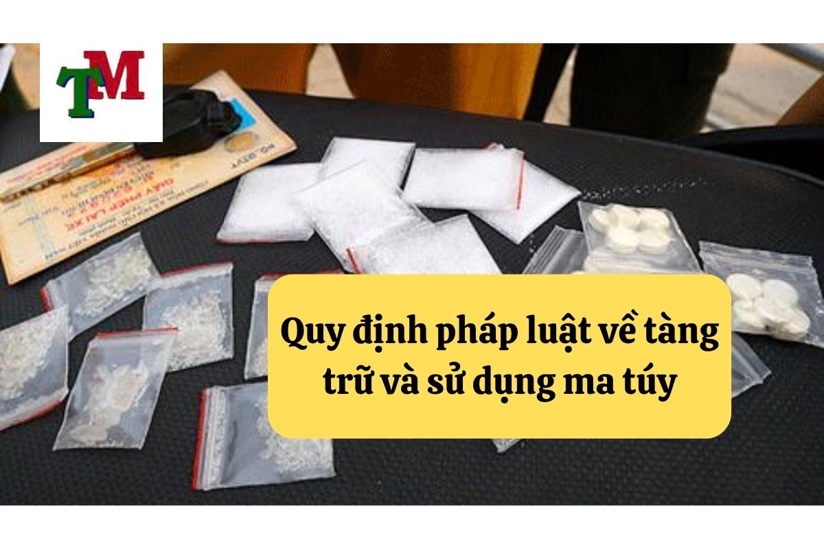 Quy định pháp luật về tàng trữ và sử dụng ma túy