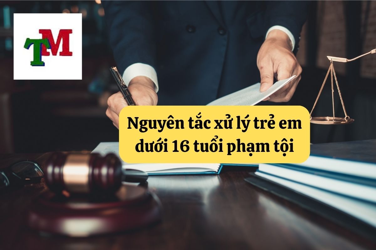 1. tre em duoi 16 tuoi pham toi thi phai xu ly nhu the nao 2