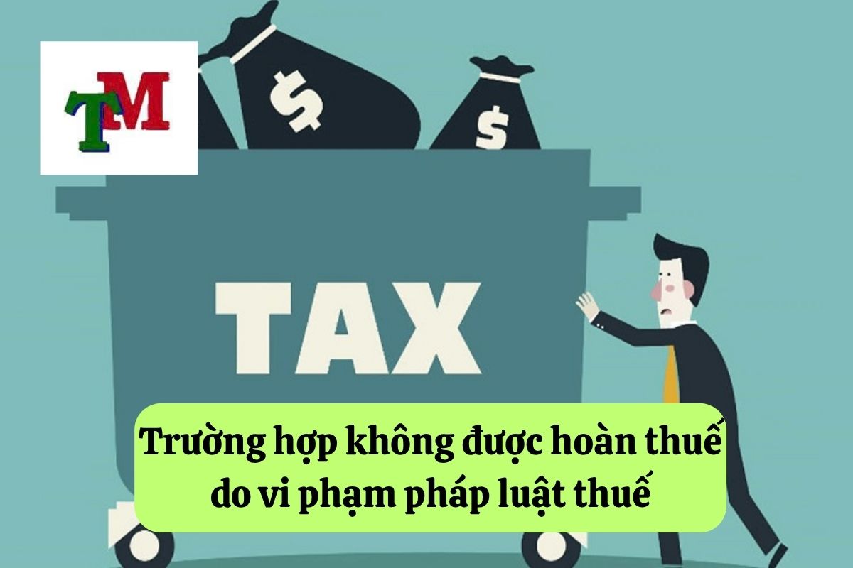 Trường hợp không được hoàn thuế do vi phạm pháp luật thuế