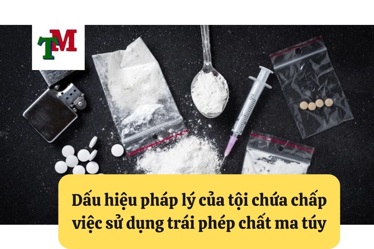 Dấu hiệu pháp lý của tội chứa chấp việc sử dụng trái phép chất ma túy