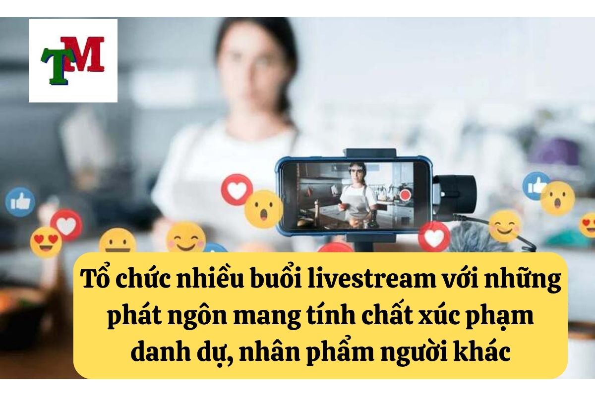 12. To chuc nhieu buoi livestream phat ngon xuc pham co bi di tu khong
