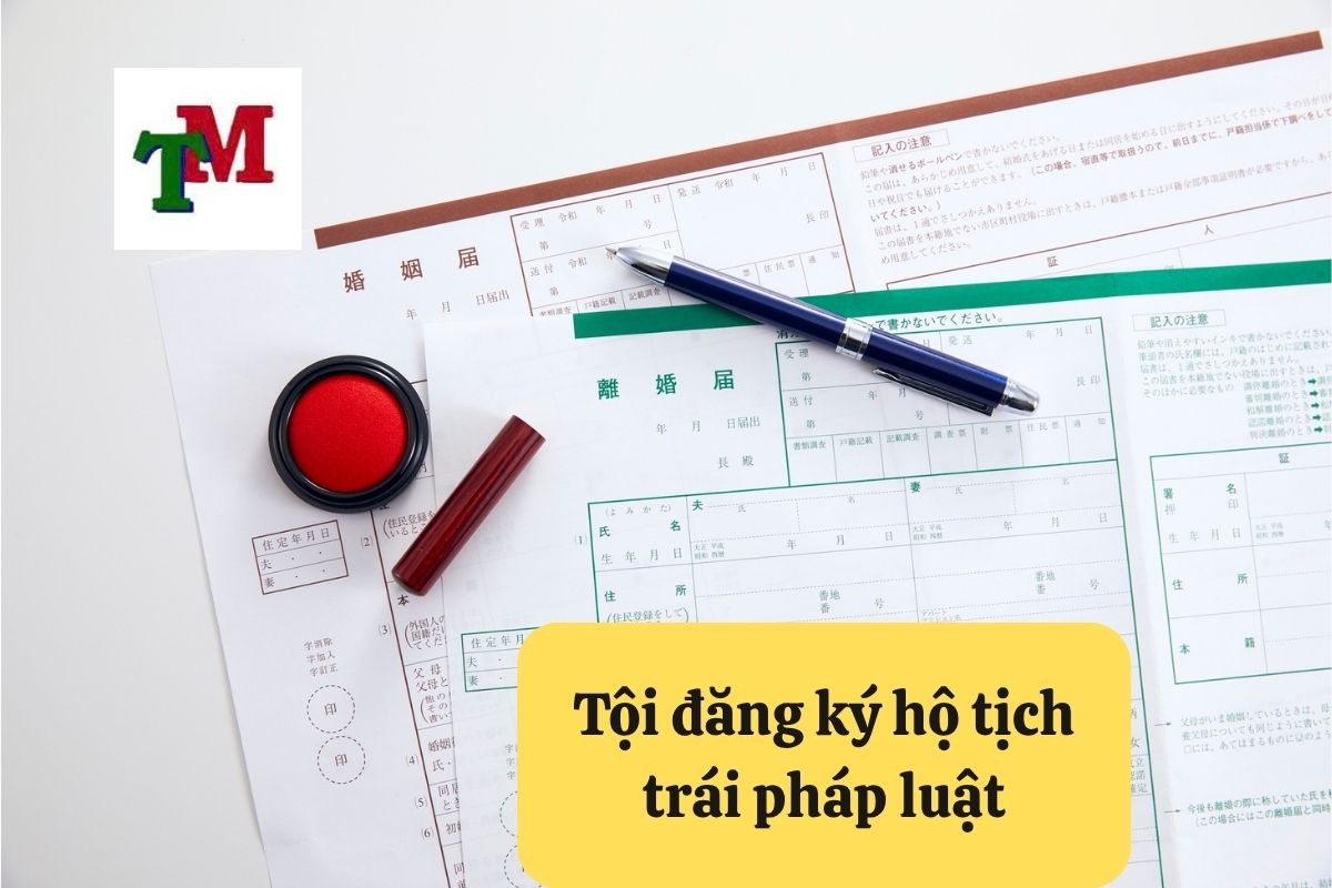 Tội Đăng Ký Hộ Tịch Trái Pháp Luật: 4 Quy Định và 6 Mức Phạt 1 Khái niệm tội đăng ký hộ tịch trái pháp luật