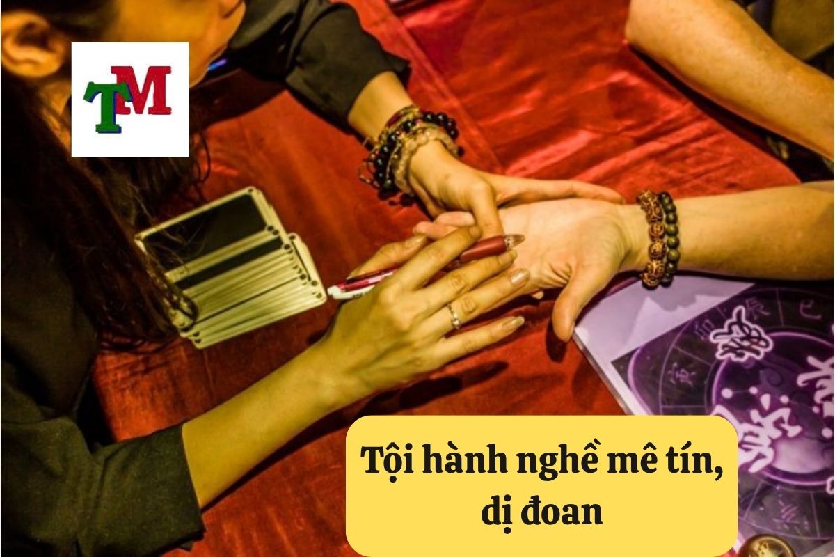 Khái niệm Tội hành nghề mê tín, dị đoan