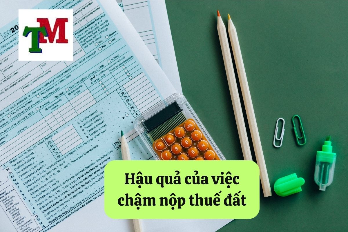 Hậu quả của việc chậm nộp thuế đất