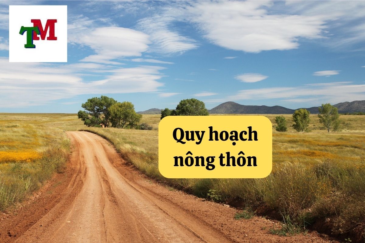 Quy hoạch nông thôn: 5 quy trình làm việc chính 1 Quy hoạch nông thôn: 5 quy trình làm việc chính
