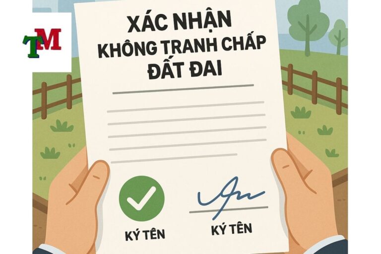 Thủ tục xác nhận tình trạng không có tranh chấp quyền sử dụng đất theo quy định pháp luật
