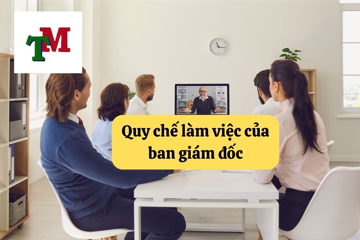 Ban Giám đốc – Vận hành hiệu quả hay rủi ro pháp lý, tất cả bắt đầu từ… quy chế 1 4.6.5