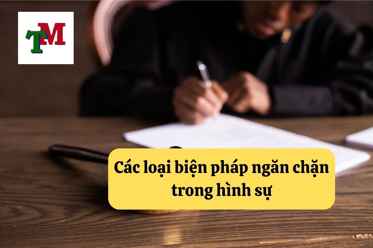 7 biện pháp ngăn chặn trong tố tụng hình sự: tạm giữ, tạm giam, cấm đi khỏi nơi cư trú... 3 Các loại biện pháp ngăn chặn trong hình sự