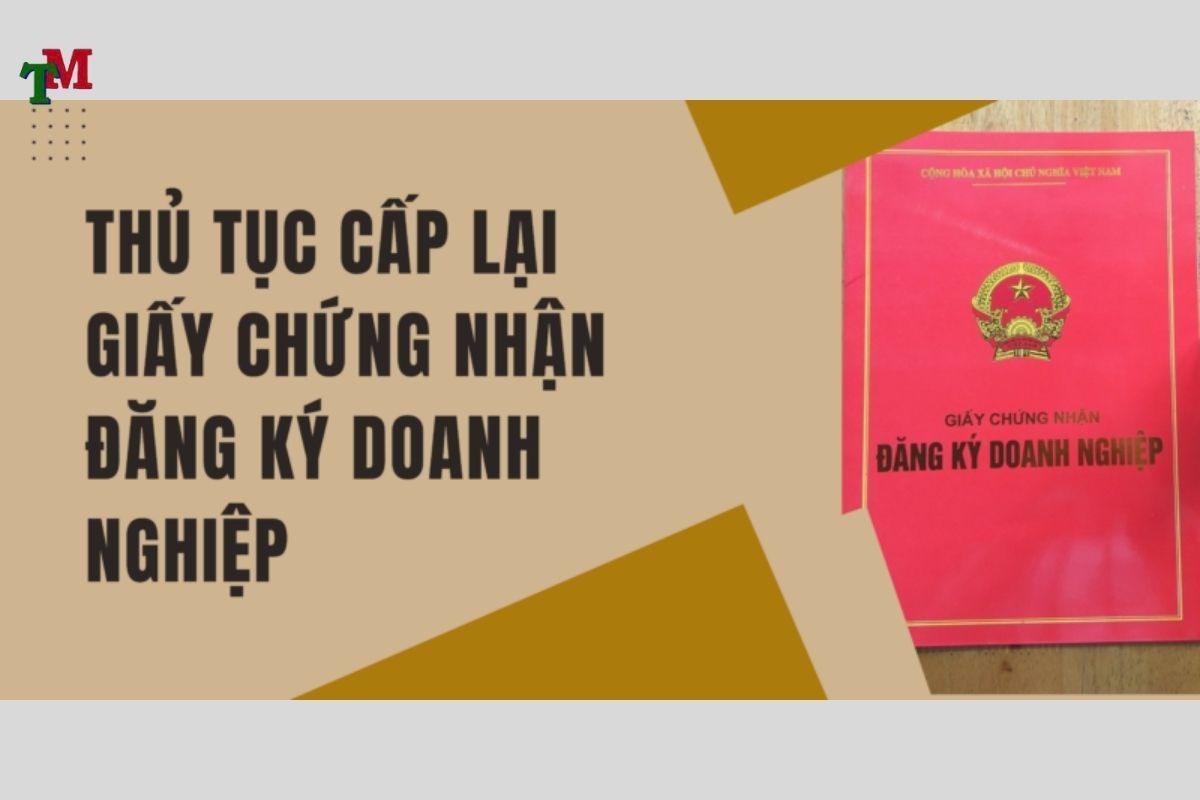 CAP LAI GIAY CHUNG NHAN DANG KY DOANH NGHIEP