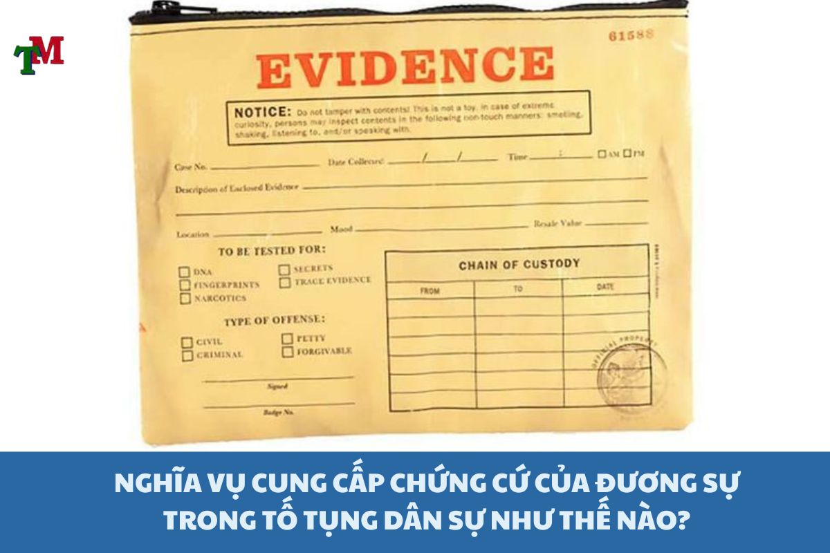 Hướng dẫn cung cấp chứng cứ tại phiên tòa: Quyền, nghĩa vụ và rủi ro pháp lý cần lưu ý 1 CUNG CAP CHUNG CU 2