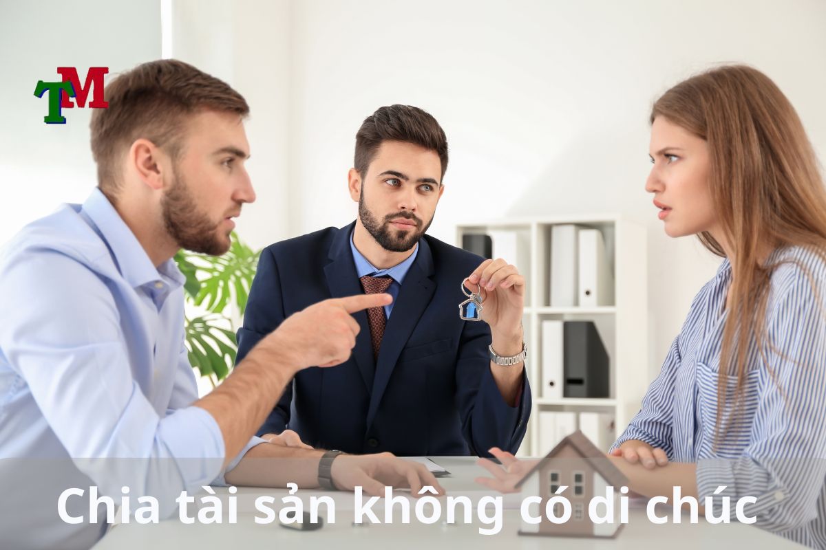 Chia tài sản không có di chúc 