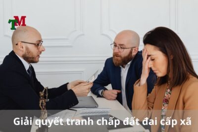 Giải quyết tranh chấp đất đai cấp xã