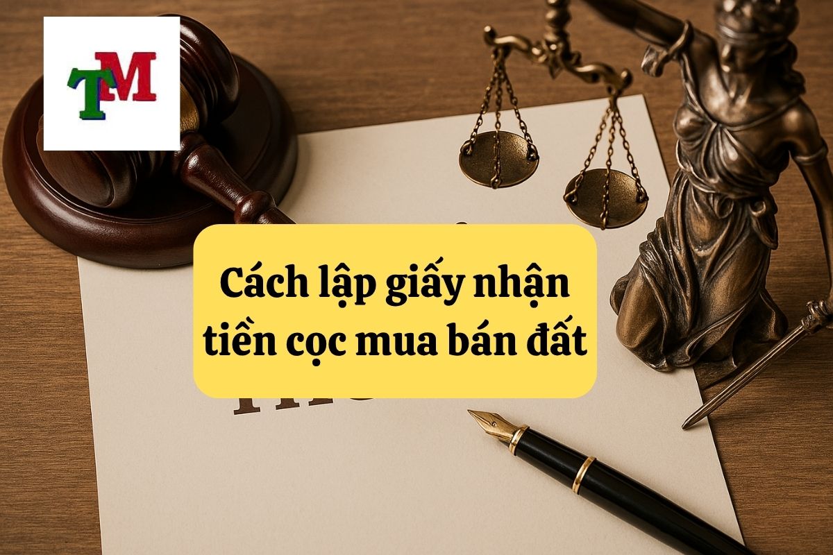 quy định pháp lý về việc nhận tiền đặt cọc trong giao dịch mua bán đất đai 2 LTM 30.5.2 2