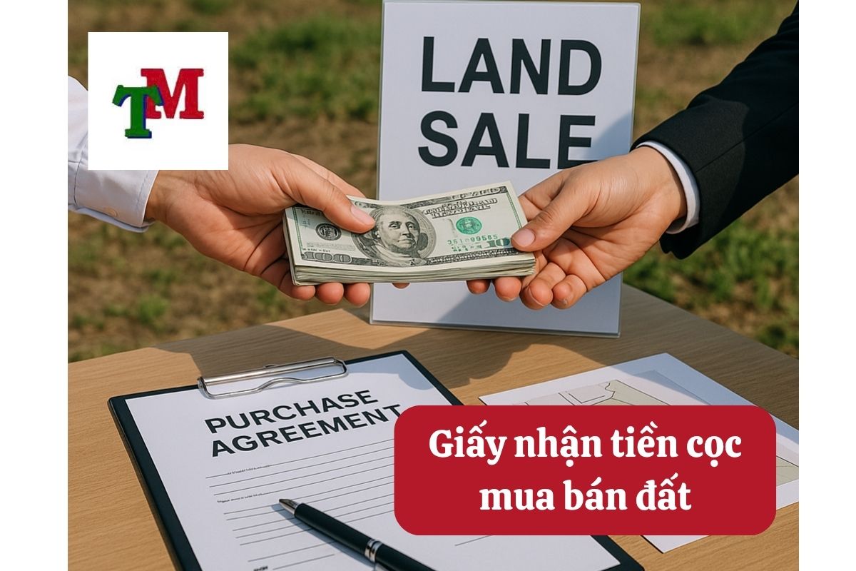 quy định pháp lý về việc nhận tiền đặt cọc trong giao dịch mua bán đất đai 1 LTM 30.5.2