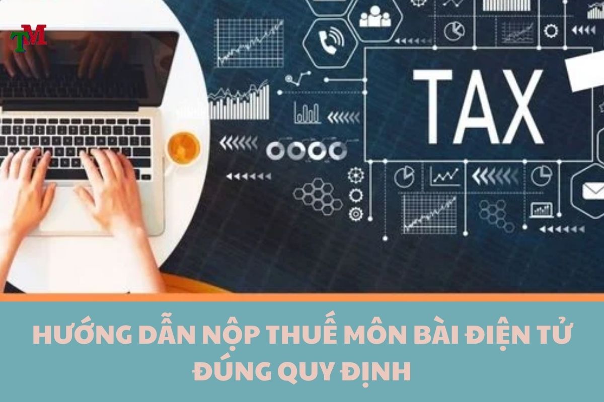 Hướng dẫn cách nộp thuế môn bài điện tử, pháp luật cách nộp thuế môn bài điện tử, thủ tục cách nộp thuế môn bài điện t 1 NOP THUE MON BAI DIEN TU